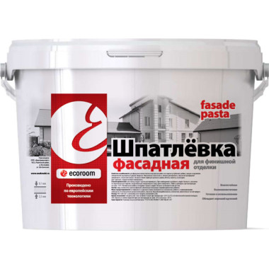Шпатлевка акриловая Fasade pasta фасадная Шпатлевка акриловая Fasade pasta фасадная