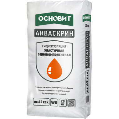 АКВАСКРИН HC62 E1K АКВАСКРИН HC62 E1K