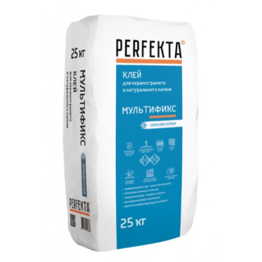 Клей плиточный Мультификс Зимняя серия, 25 кг Клей плиточный Мультификс Зимняя серия, 25 кг