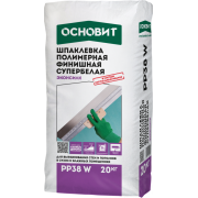 ШПАКЛЕВКА ПОЛИМЕРНАЯ ЭКОНСИЛК PP38 W ТОЛЩИНА СЛОЯ 0,5-5 ММ