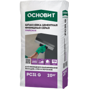 ФИНИШНАЯ СЕРАЯ ГРЕЙСИЛК PC31 G ТОЛЩИНА СЛОЯ 0-4 ММ