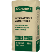 ТЕХНО PC21/1 M ШТУКАТУРКА ЦЕМЕНТНАЯ