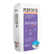 Штукатурка декоративная Короед Зимняя серия белый, 25 кг