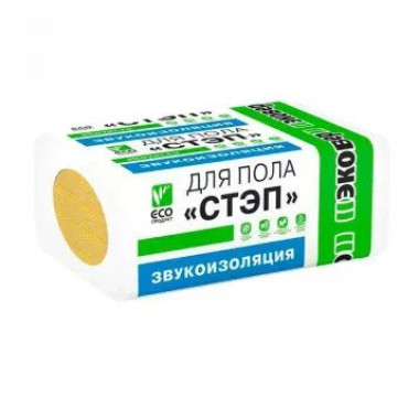 Базальтовая вата Эковер Стэп Плюс (1000х600х30 мм) Базальтовая вата Эковер Стэп Плюс (1000х600х30 мм)