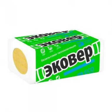 Базальтовая вата Эковер Кровля Верх 190 (1000х600х30 мм) Базальтовая вата Эковер Кровля Верх 190 (1000х600х30 мм)