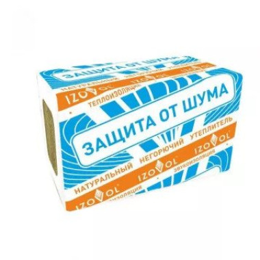 Базальтовая вата Izovol Акустик (1000х600х50 мм) Базальтовая вата Izovol Акустик (1000х600х50 мм)