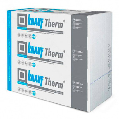 Пенопласт Knauf Therm Дача (1000х1000х20 мм) Пенопласт Knauf Therm Дача (1000х1000х20 мм)