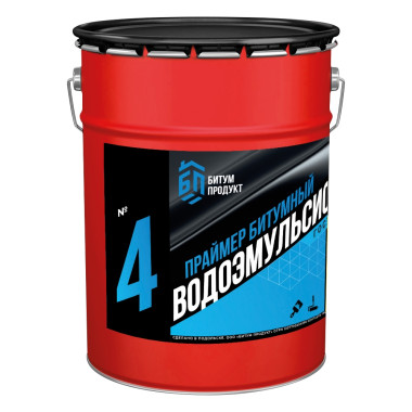 Праймер битумный водоэмульсионный, 5 кг Праймер битумный водоэмульсионный, 5 кг