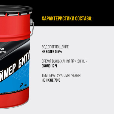 Битумный праймер, 20 кг Битумный праймер, 20 кг