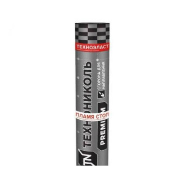 Техноэласт Пламя Стоп ЭКП сланец серый Техноэласт Пламя Стоп ЭКП сланец серый