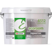 Герметик акриловый ecoroom AS-12 паропроницаемый, 7 кг