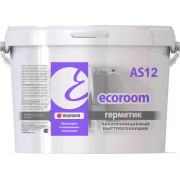 Герметик акриловый ecoroom AS-12, 7 кг