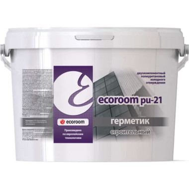 Герметик полиуретановый 2К ecoroom PU-21 Герметик полиуретановый 2К ecoroom PU-21