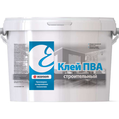 Клей ПВА ecoroom строительный Клей ПВА ecoroom строительный