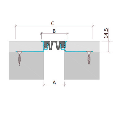 ДГК-0/050 накладное дилатационное устройство Аквастоп ДГК-0/050 накладное дилатационное устройство Аквастоп