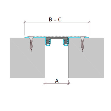ДГК-2/040 накладное дилатационное устройство Аквастоп ДГК-2/040 накладное дилатационное устройство Аквастоп