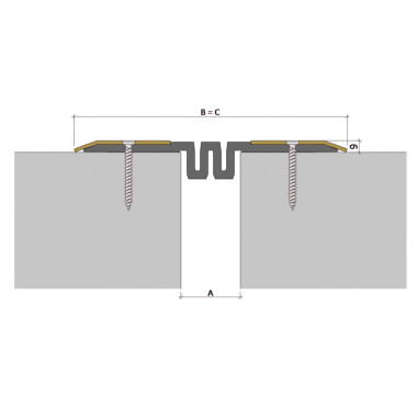 ДПС-0/050-СН накладное дилатационное устройство Аквастоп ДПС-0/050-СН накладное дилатационное устройство Аквастоп
