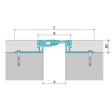 ДША.Т-30/110 закладное дилатационное устройство Аквастоп ДША.Т-30/110 закладное дилатационное устройство Аквастоп