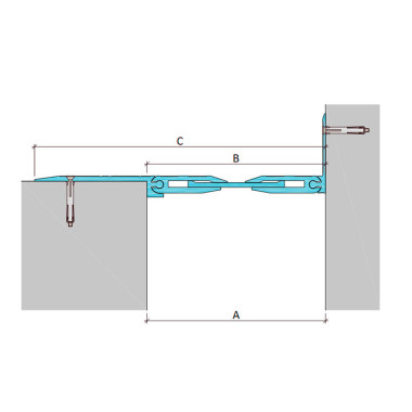 ДША-0-УГЛ/080 накладное дилатационное устройство Аквастоп ДША-0-УГЛ/080 накладное дилатационное устройство Аквастоп