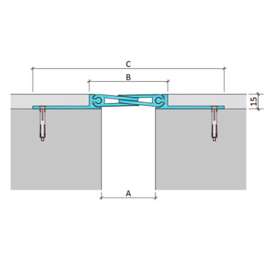 ДША-15/025 закладное дилатационное устройство Аквастоп ДША-15/025 закладное дилатационное устройство Аквастоп