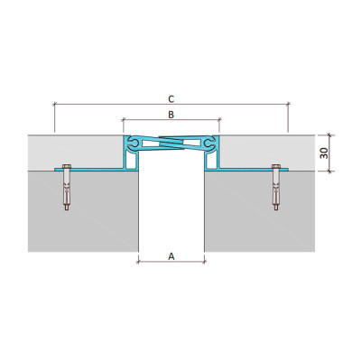 ДША-30/150 закладное дилатационное устройство Аквастоп ДША-30/150 закладное дилатационное устройство Аквастоп