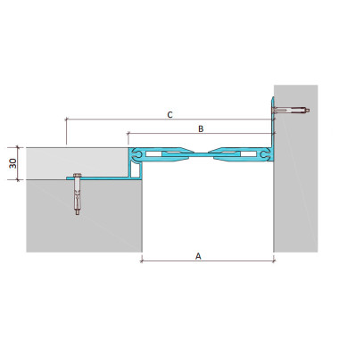 ДША-30-УГЛ/068 закладное дилатационное устройство Аквастоп ДША-30-УГЛ/068 закладное дилатационное устройство Аквастоп