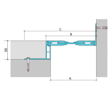 ДША-50-УГЛ/068 закладное дилатационное устройство Аквастоп ДША-50-УГЛ/068 закладное дилатационное устройство Аквастоп