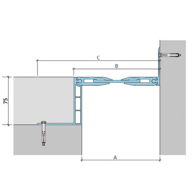 ДША-75-УГЛ/195 закладное дилатационное устройство Аквастоп ДША-75-УГЛ/195 закладное дилатационное устройство Аквастоп