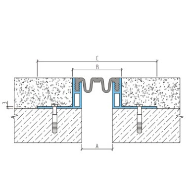 ДШКА-50/040 закладное дилатационное устройство Аквастоп ДШКА-50/040 закладное дилатационное устройство Аквастоп