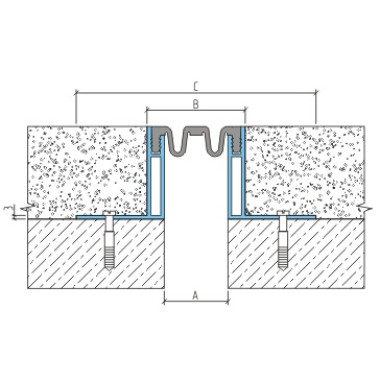 ДШКА-75/070 закладное дилатационное устройство Аквастоп  ДШКА-75/070 закладное дилатационное устройство Аквастоп