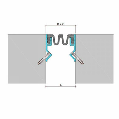 ДШКА-ФАС/115 фасадное дилатационное устройство Аквастоп ДШКА-ФАС/115 фасадное дилатационное устройство Аквастоп