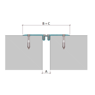 ДШЛ-0/040 накладное дилатационное устройство Аквастоп ДШЛ-0/040 накладное дилатационное устройство Аквастоп