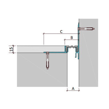 ДШЛ-15/030 закладное дилатационное устройство Аквастоп ДШЛ-15/030 закладное дилатационное устройство Аквастоп