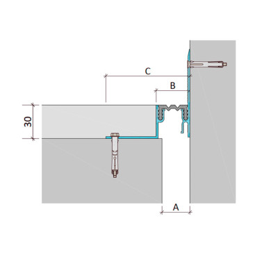 ДШЛ-30/025 закладное дилатационное устройство Аквастоп ДШЛ-30/025 закладное дилатационное устройство Аквастоп