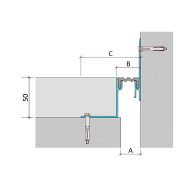 ДШЛ-50/025 закладное дилатационное устройство Аквастоп ДШЛ-50/025 закладное дилатационное устройство Аквастоп