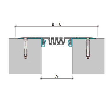 ДШС-0/065 накладное дилатационное устройство Аквастоп ДШС-0/065 накладное дилатационное устройство Аквастоп
