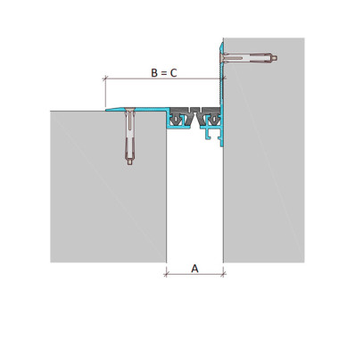 ДШВ-0/035 накладное дилатационное устройство Аквастоп ДШВ-0/035 накладное дилатационное устройство Аквастоп