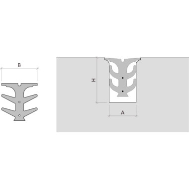 Елочка–А 24 профильный уплотнитель Аквастоп Елочка–А 24 профильный уплотнитель Аквастоп