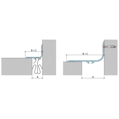 ПСА.УГЛ–050 накладное дилатационное устройство Аквастоп ПСА.УГЛ–050 накладное дилатационное устройство Аквастоп