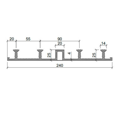 Гидрошпонка Аквастоп ДО-240/20-4/25 (ПВХ) Гидрошпонка Аквастоп ДО-240/20-4/25 (ПВХ)