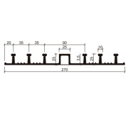 Гидрошпонка Аквастоп ДО-270/25-6/25 (EPDM)