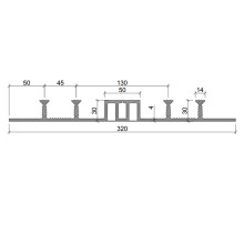 ДОМ гидрошпонки опалубочные для деформационных швов