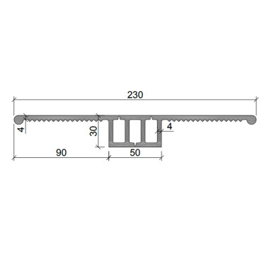 Гидрошпонка Аквастоп ДР-230/50 из ПВХ Гидрошпонка Аквастоп ДР-230/50 из ПВХ