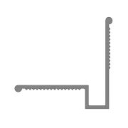 Гидрошпонка Аквастоп ДР-УГЛ-120/30 из ПВХ