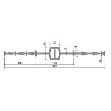 Гидрошпонка Аквастоп ДВ-320/30 ПВХ Гидрошпонка Аквастоп ДВ-320/30 ПВХ