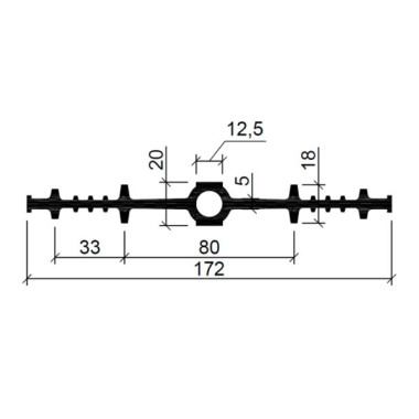 Гидрошпонка Аквастоп ДВ-170/12 EPDM Гидрошпонка Аквастоп ДВ-170/12 EPDM