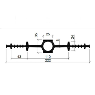 Гидрошпонка Аквастоп ДВ-220/25 EPDM Гидрошпонка Аквастоп ДВ-220/25 EPDM