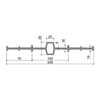 Гидрошпонка Аквастоп ДВ-240/20 ПВХ Гидрошпонка Аквастоп ДВ-240/20 ПВХ