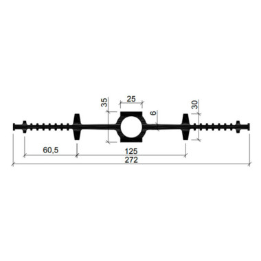 Гидрошпонка Аквастоп ДВ-270/25 EPDM Гидрошпонка Аквастоп ДВ-270/25 EPDM
