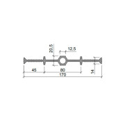 Гидрошпонка Аквастоп ДВ-170/12 ПВХ
